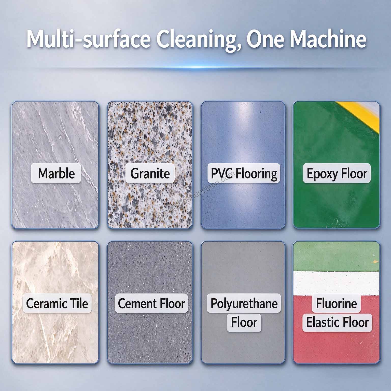 FY-XS580D · Floor surface examples