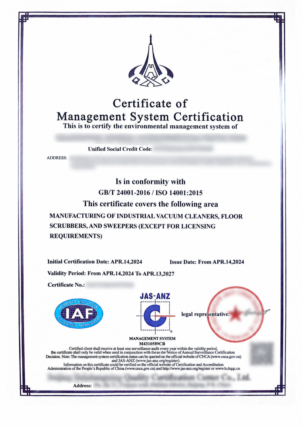 ISO 14001